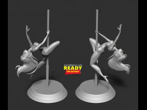 dancer 3D Print Model