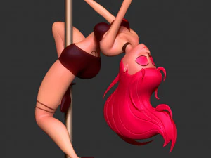 dancer 3D Print Model