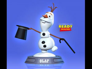 Magician olaf 3D Print Model