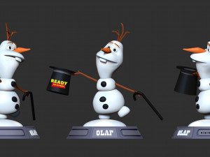 Magician olaf 3D 打印模型
