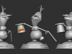 Magician olaf 3D 打印模型