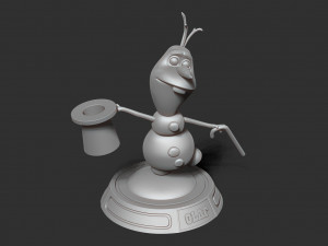 Magician olaf 3D 打印模型