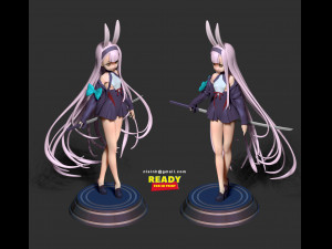 shimakaze fan art Model do druku 3D