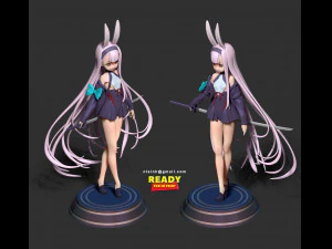 shimakaze fan art 3D Print Model