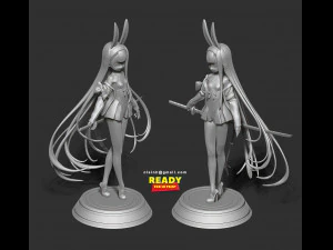 shimakaze fan art 3D Print Model