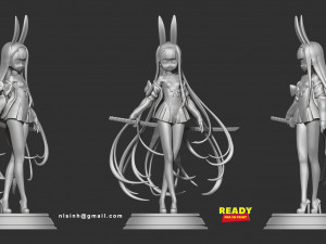 shimakaze fan art Model do druku 3D