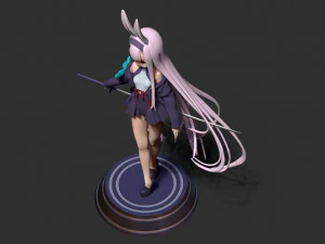 shimakaze fan art 3D Print Model