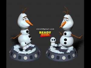 olaf - frozen 3D Принт Модель