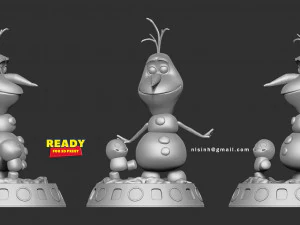 olaf - frozen 3D Print Model