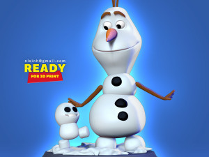 olaf - frozen 3D Принт Модель