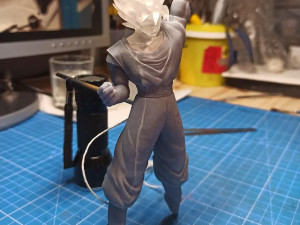 goku super saiyan 3Dプリントモデル
