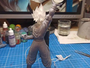 goku super saiyan 3D Print Model