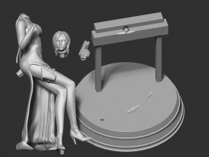 ada wong - fanart 3D Print Model
