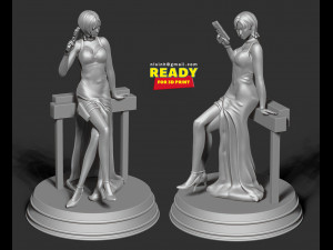 ada wong - fanart 3D 프린트 모델