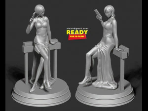 ada wong - fanart 3D Print Model