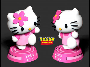 hello kitty 3D Baskı Modeli