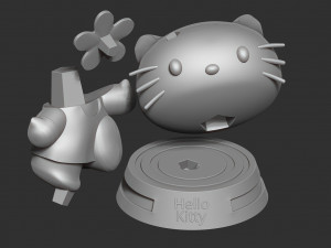 hello kitty 3D Baskı Modeli