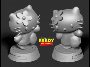 hello kitty 3D Baskı Modeli