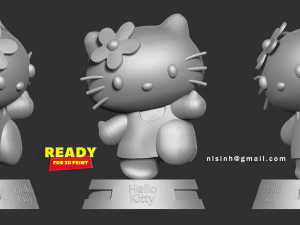hello kitty 3D Print Model