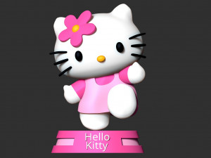 hello kitty 3D Baskı Modeli