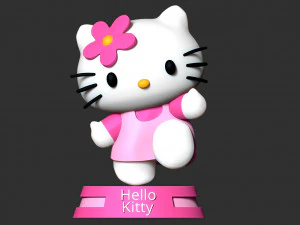 hello kitty 3D Print Model