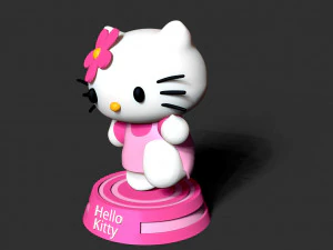 hello kitty 3D Print Model