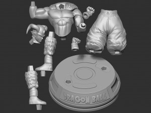 moro - dragon ball super Modèles 3D en vedette