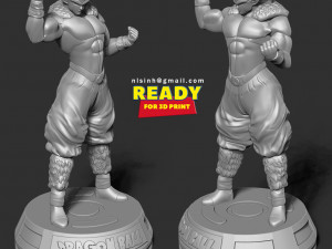 moro - dragon ball super Modèles 3D en vedette