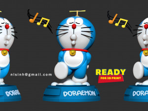 doraemon Modello di stampa 3D