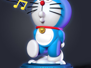 doraemon Modello di stampa 3D