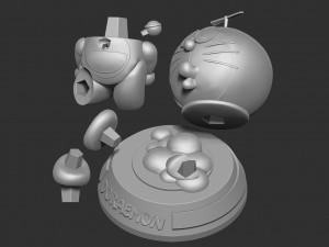 doraemon Modello di stampa 3D