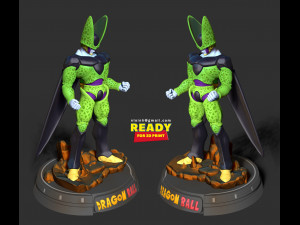 cell - dragon ball Modelo de Impressão 3D