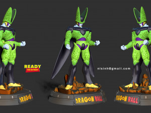 cell - dragon ball Modelo de Impressão 3D