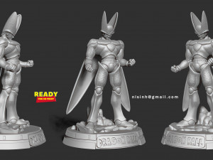 cell - dragon ball Modelo de Impressão 3D