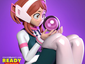 ochaco uraraka Modello di stampa 3D