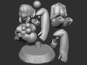 ochaco uraraka 3D-printmodel