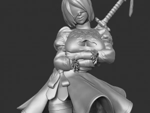 i am nier 2b 3D Print Model