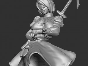 i am nier 2b 3D Print Model