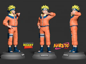 Naruto Fan art 3D Print Model