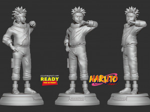 Naruto Fan art 3D Принт Модель
