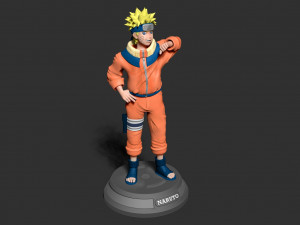 Naruto Fan art 3D Принт Модель
