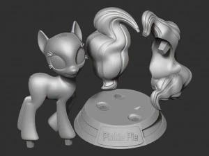 pinkie pie - little pony 3D Print Model