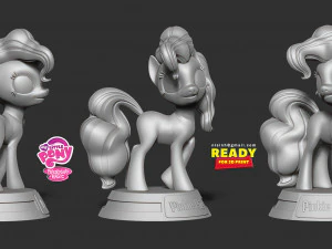 pinkie pie - little pony 3D Print Model