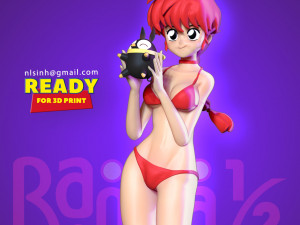 ranma and pichan 3D Принт Модель