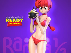 ranma and pichan 3D Print Model