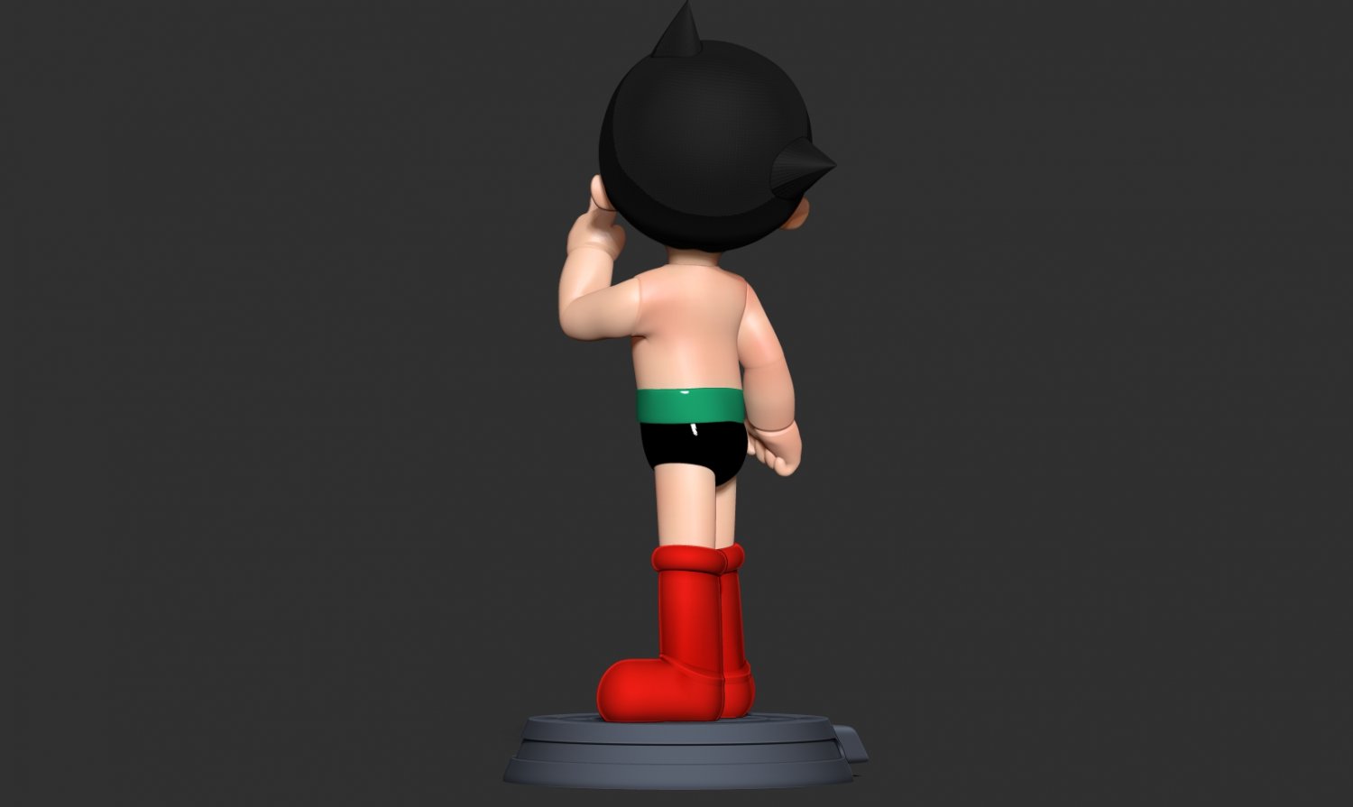 Kid Koby - One Piece Fanart 3D Print Model in Child 3DExport