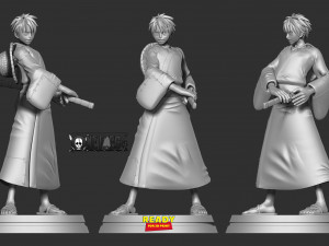 Luffy - pirate warrior Modello di stampa 3D