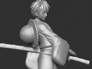 Luffy - pirate warrior Modello di stampa 3D