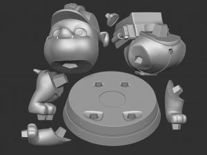 rubble - paw patrol 3D Print Model