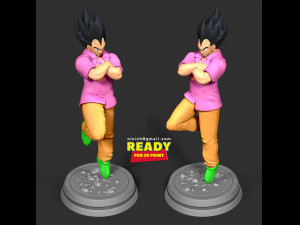 vegeta - badman 3D Print Model